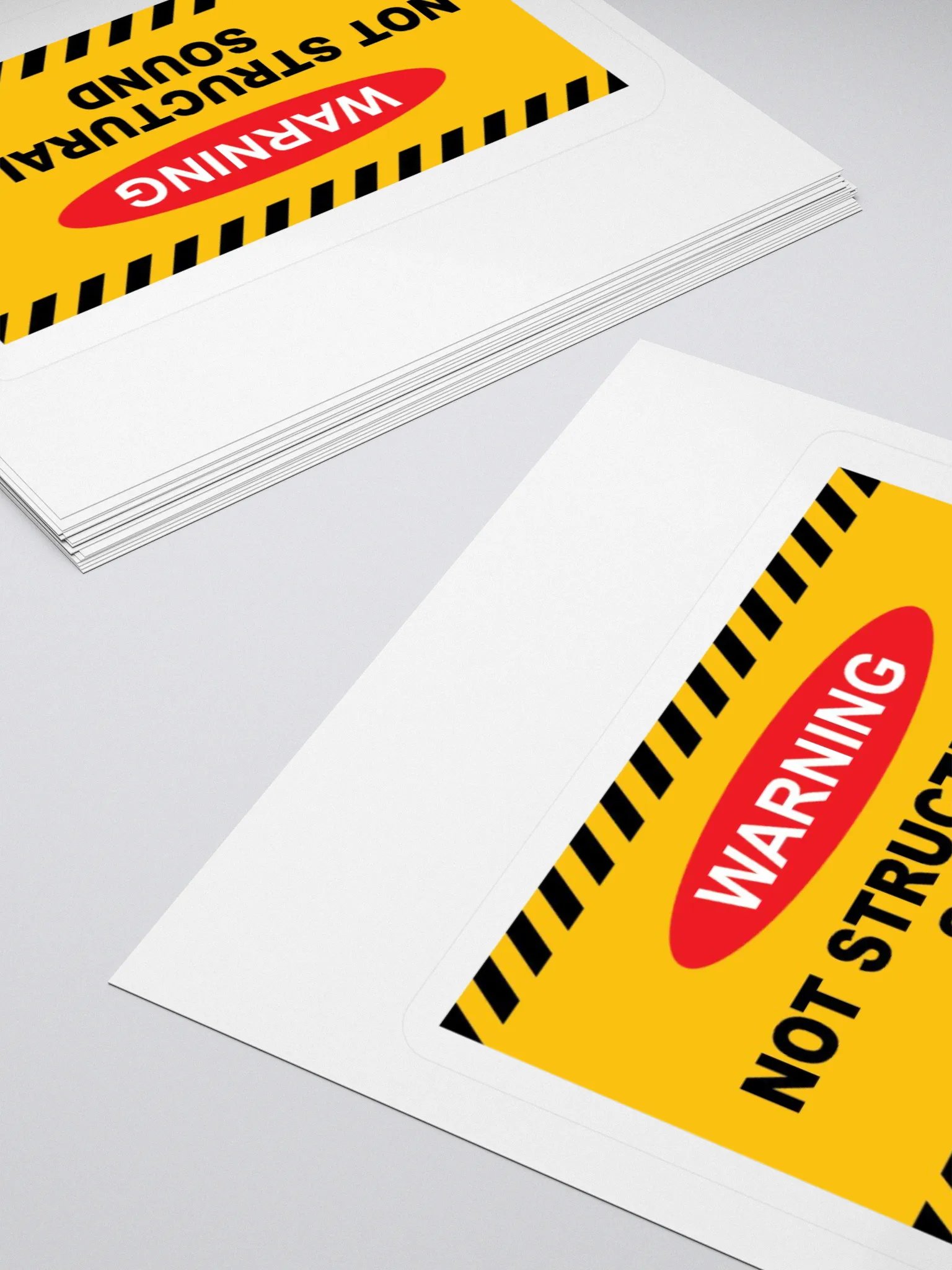 WARNING: Not Structurally Sound Sticker - Liam Nelson Comedy product image (4)
