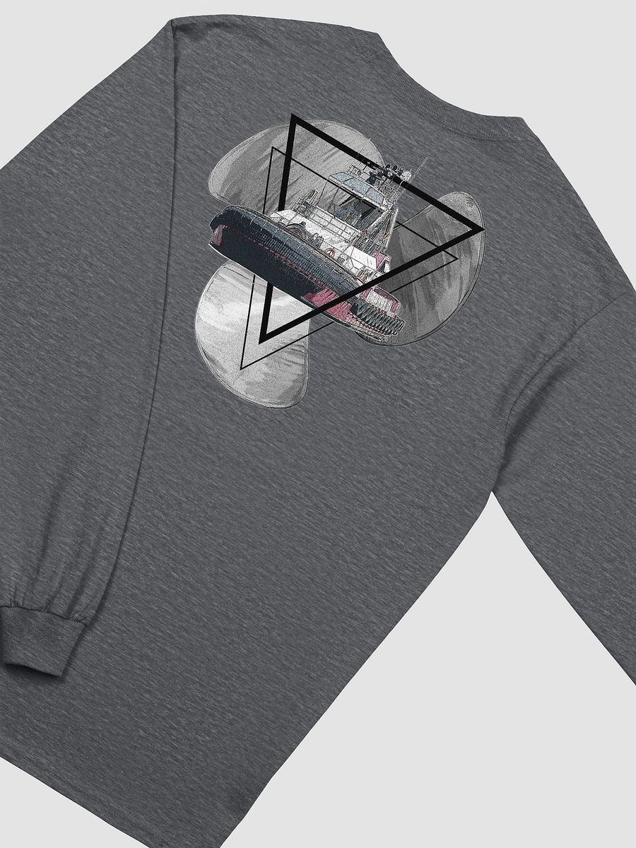 Three blade prop triangle Athena tug Long Sleeve Tee product image (4)