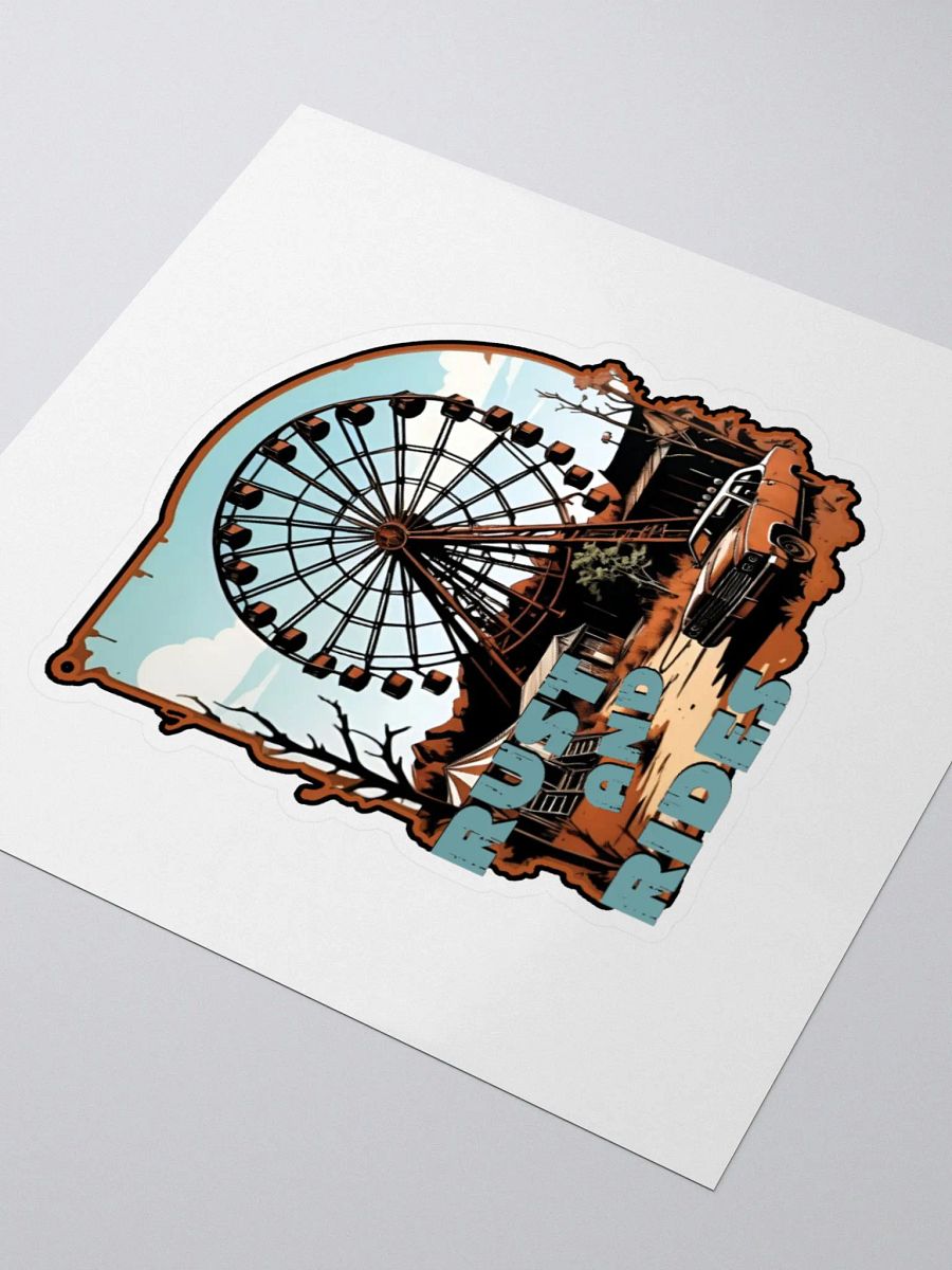 Rust and Rides - Kiss Cut Sticker Collection product image (7)