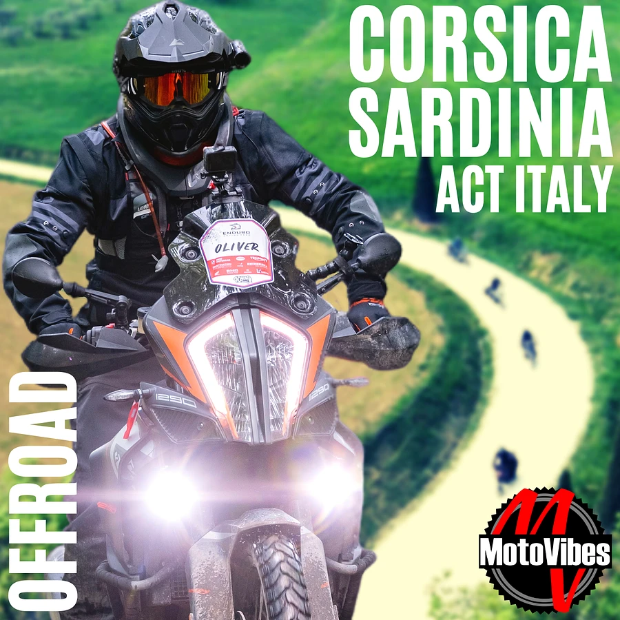 17 DAYS CORSICA, SARDINIA & ITALY ON-/OFF-ROAD TOUR incl Tour Book & GPX Data product image (1)