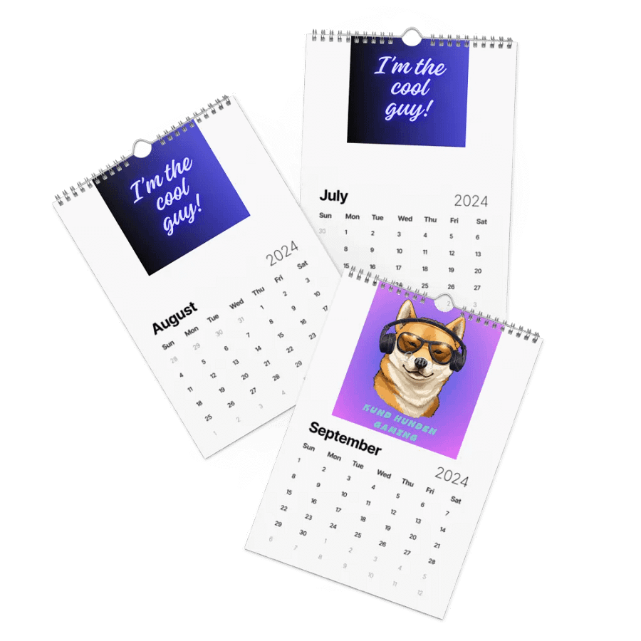 Shiba Inu Gaming Vibes 2024 Calendar product image (20)