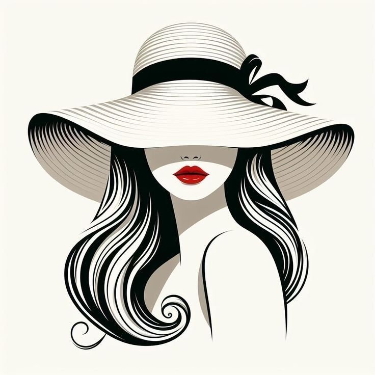 Elegant Lady Wall Decal product image (3)