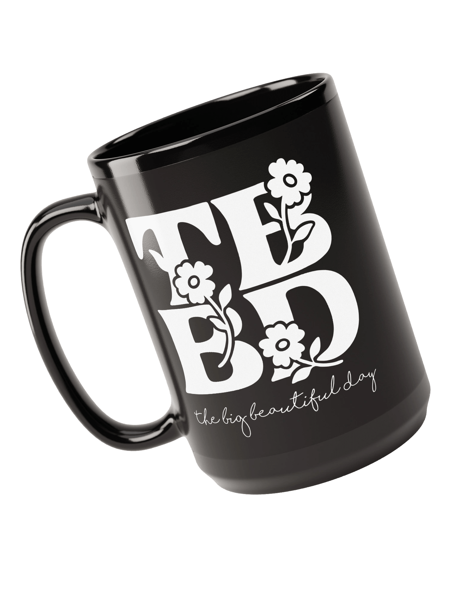 The Big Beautiful Day Floral Mug product image (3)