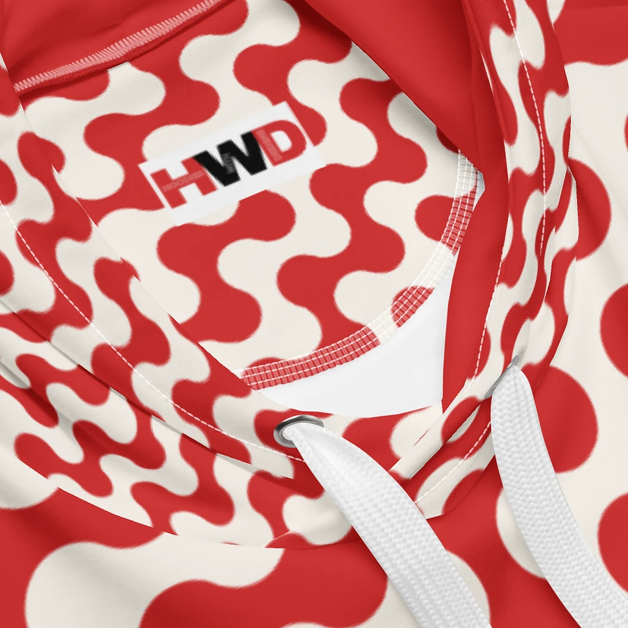 Red and White Wave Pattern product image (5)