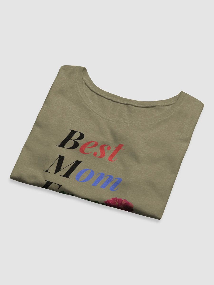 Best Mom Ever Bella+Canvas Women's Crop Baby Tee product image (8)