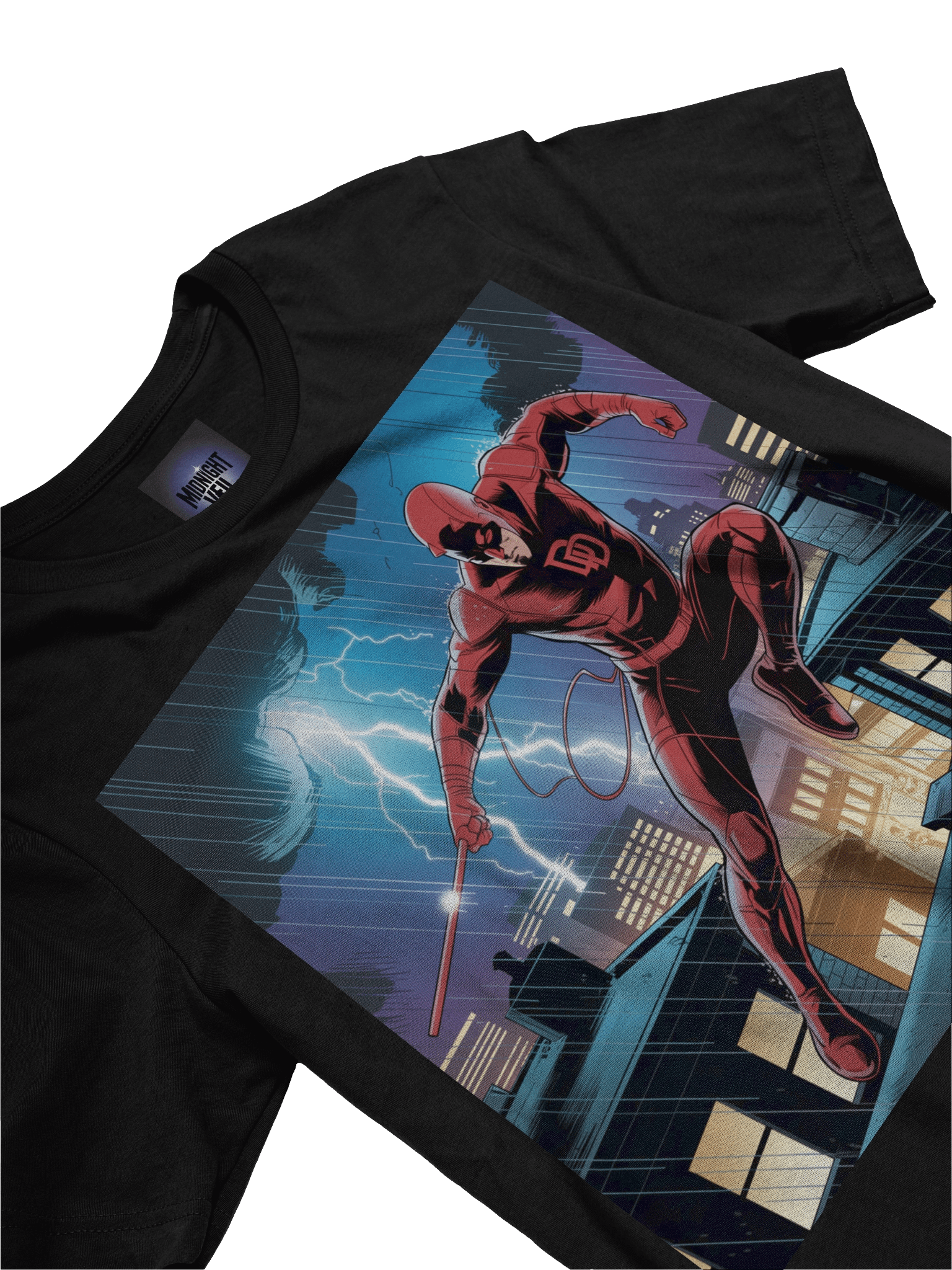 Thunder Veil: Daredevil Stormbound Leap T-Shirt product image (5)
