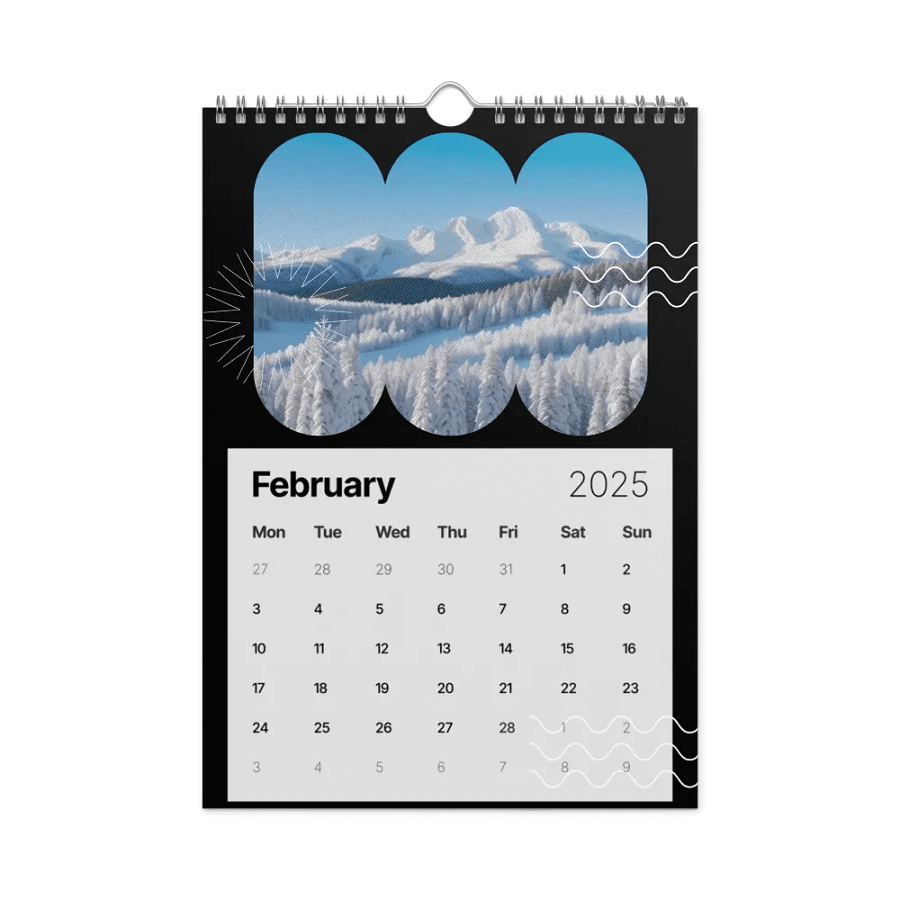 SEASONAL NATURE WALL CALENDAR 2025 product image (5)