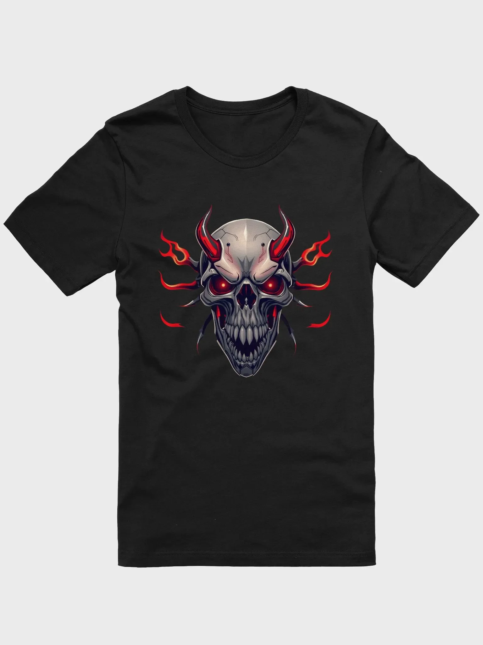 Inferno Skull T-Shirt Bella+Canvas (Adult Unisex) product image (1)