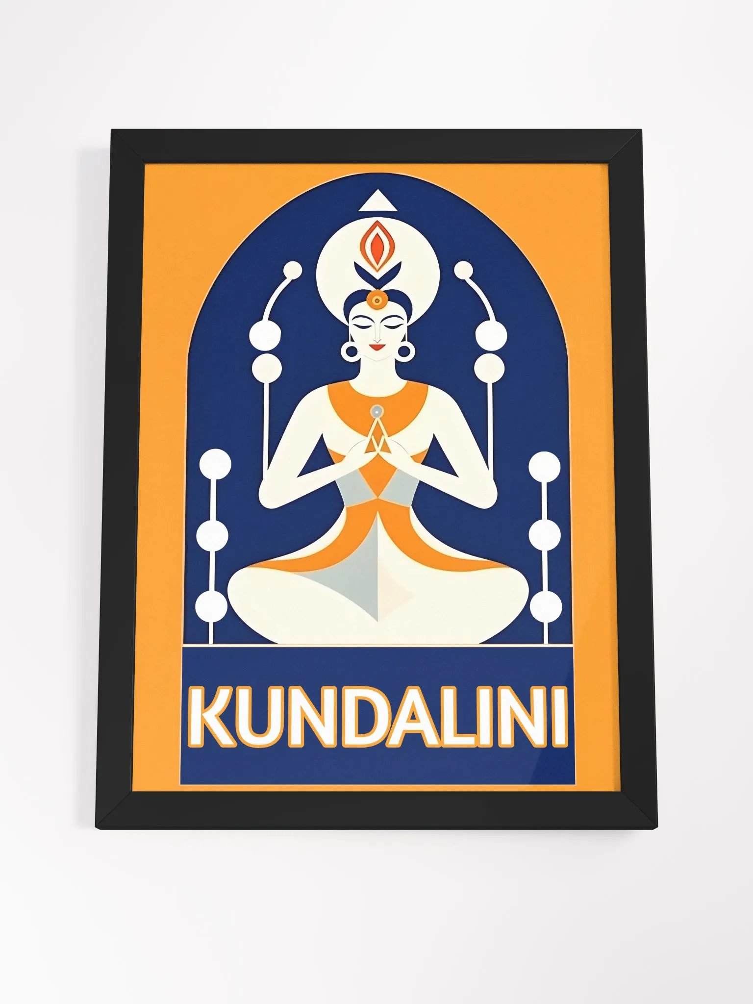 MidMod Kundalini Framed Poster product image (4)