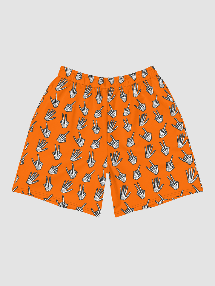 Bone Zone pattern recycled athletic shorts product image (2)