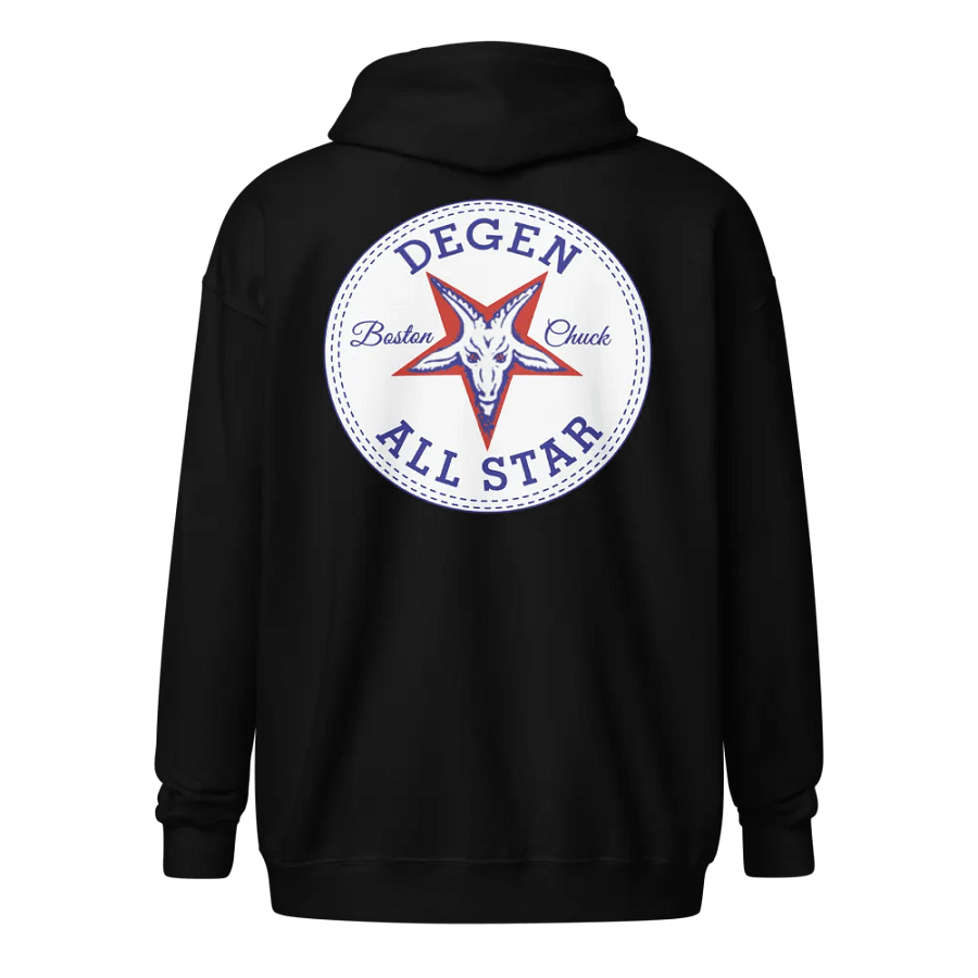 DEGEN ALL STAR 666 (zip up hoodie) product image (2)