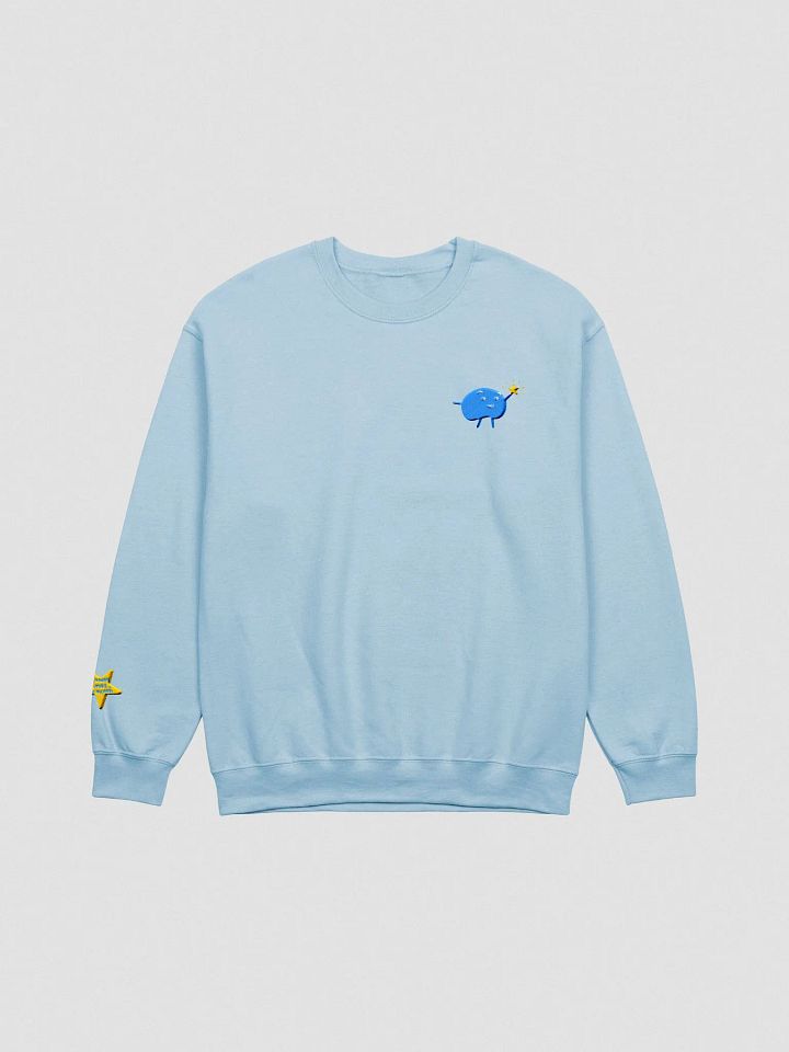star bean sweatshirt (baby blue) product image (1)