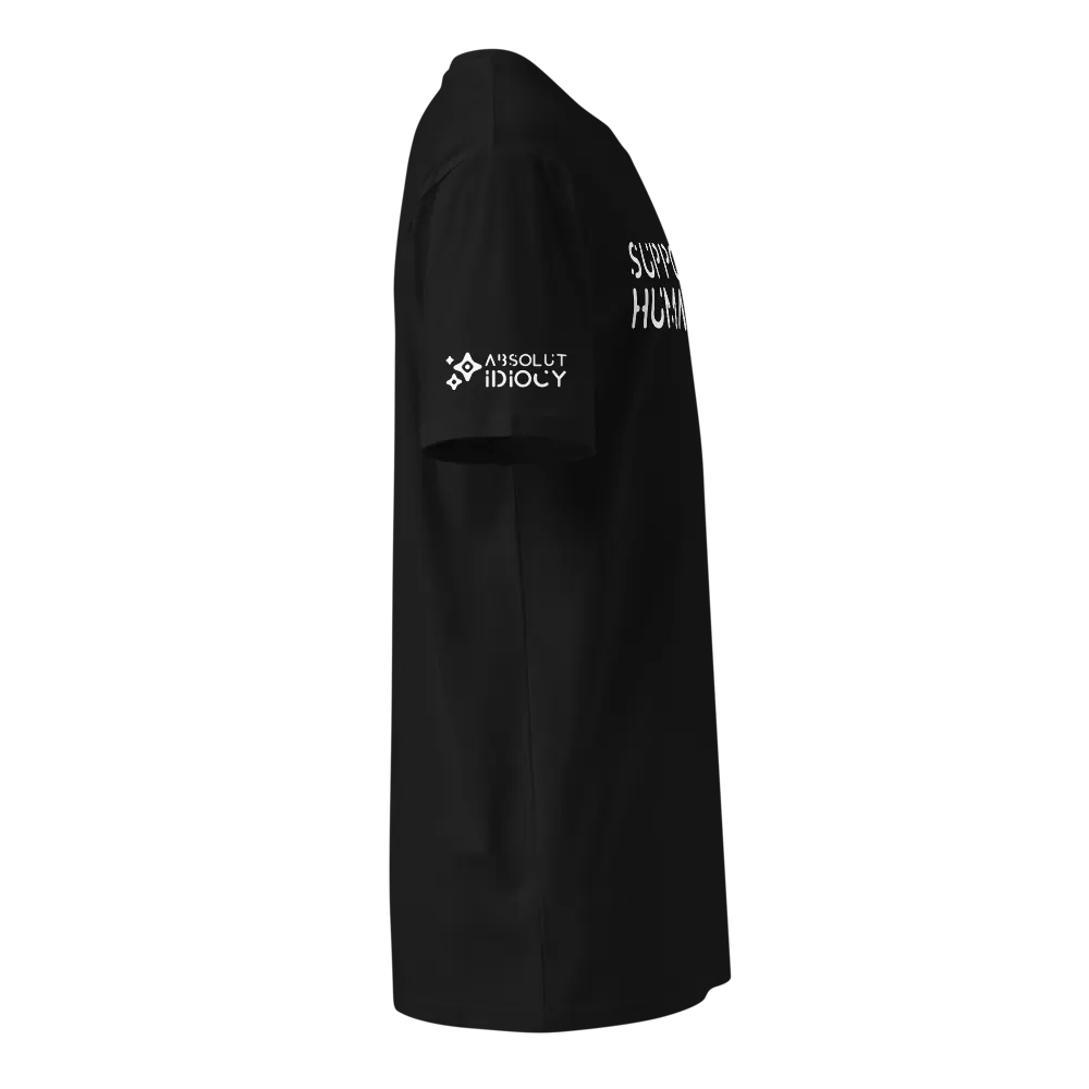 Absolut Idiocy Unisex Premium T-Shirt (White Logotypes) product image (3)