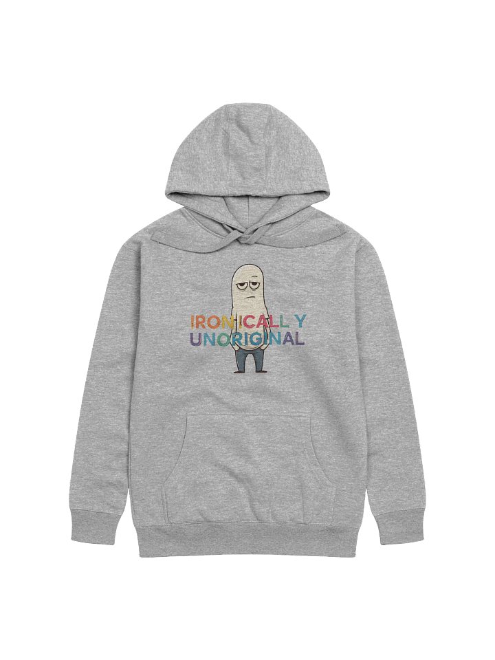 "Ironically Unoriginal" Cotton Heritage Unisex Premium Hoodie product image (6)