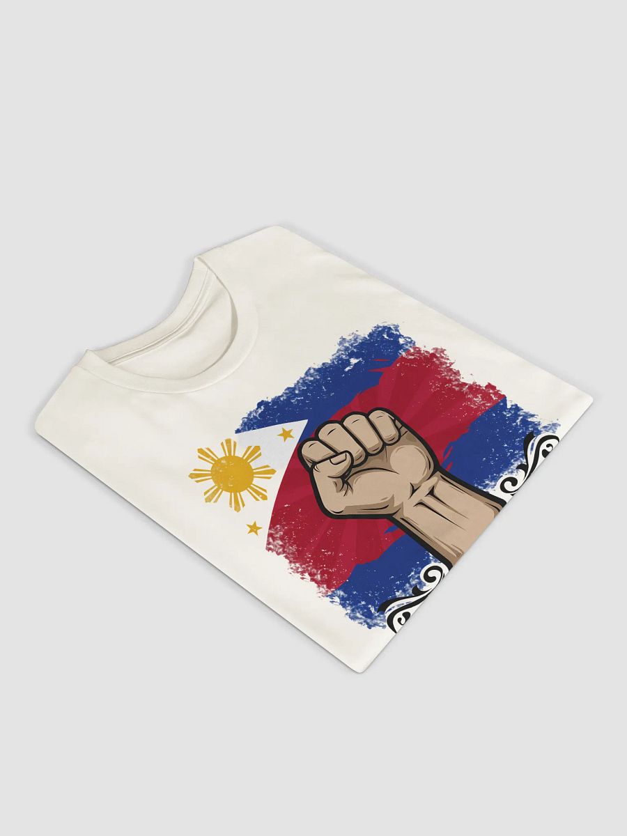Proud Filipino Fist T-Shirt - Patriotic Philippines Heritage Tee product image (12)