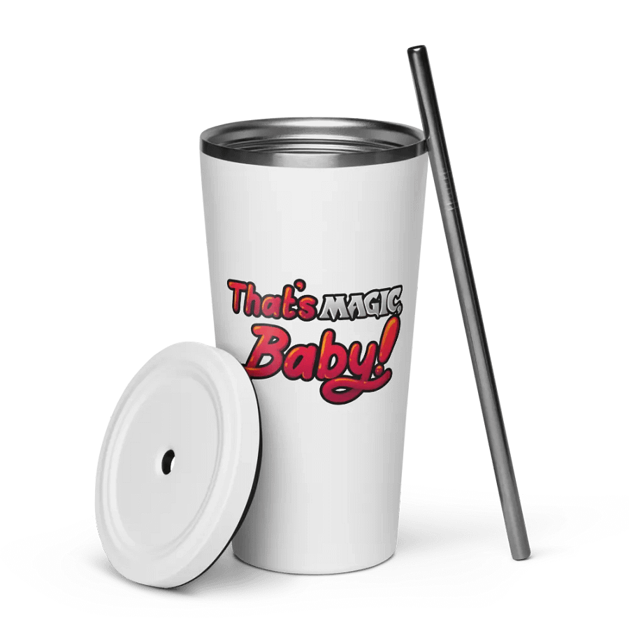 That's Magic, Baby! Insulated Tumbler with Straw product image (3)