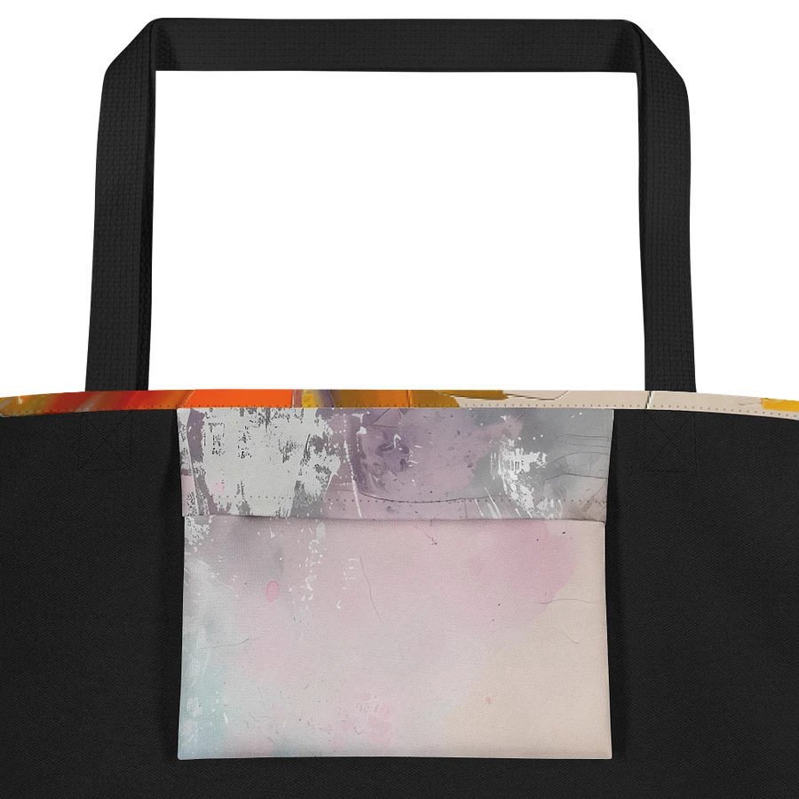 Tote Bag: French Bulldog Abstract Fashion Colorful Art product image (2)