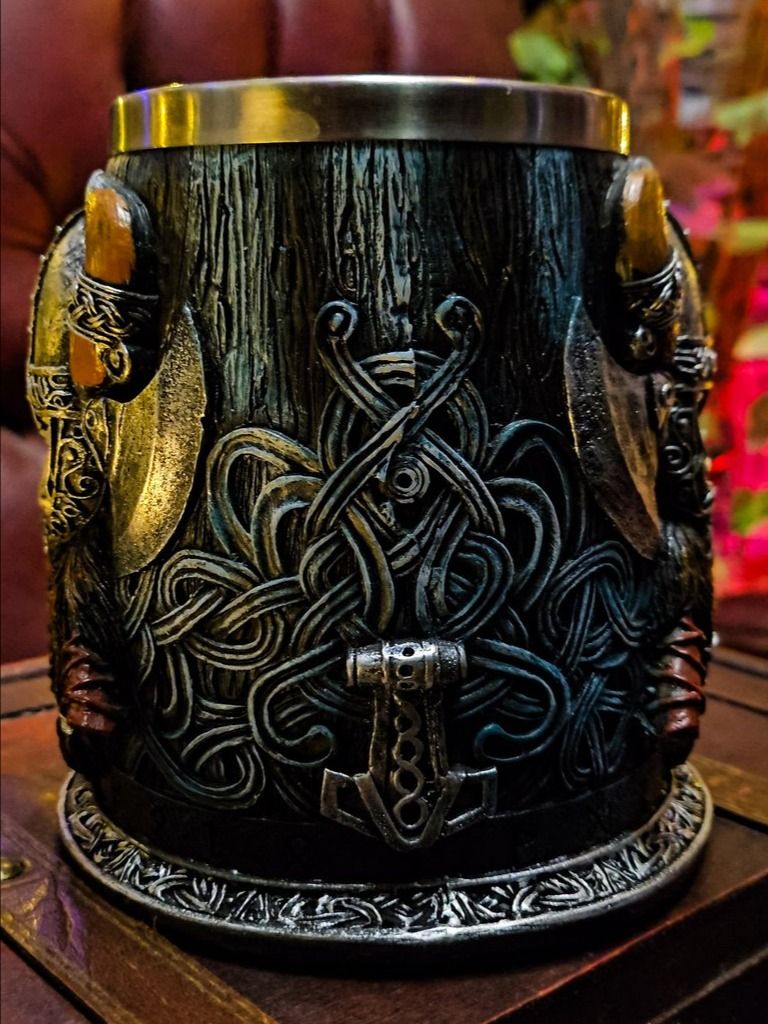 The Armored Kingdom Skullhelm Norse Mug product image (7)