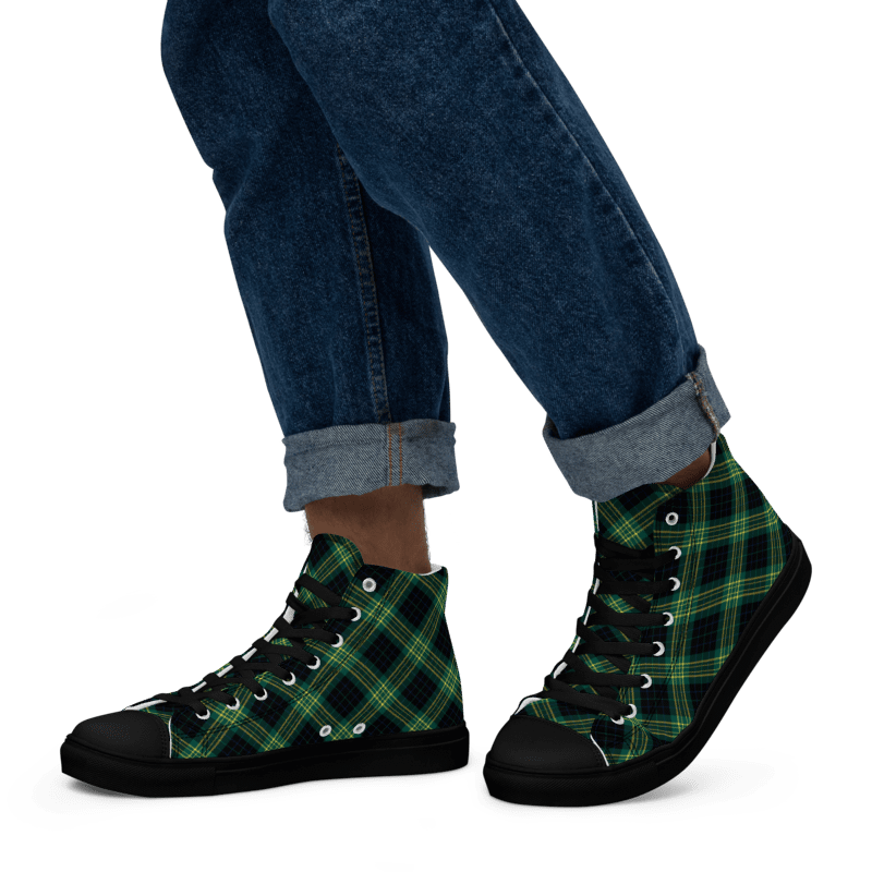 Fitzpatrick Hunting Tartan Men's High Top Shoes product image (5)