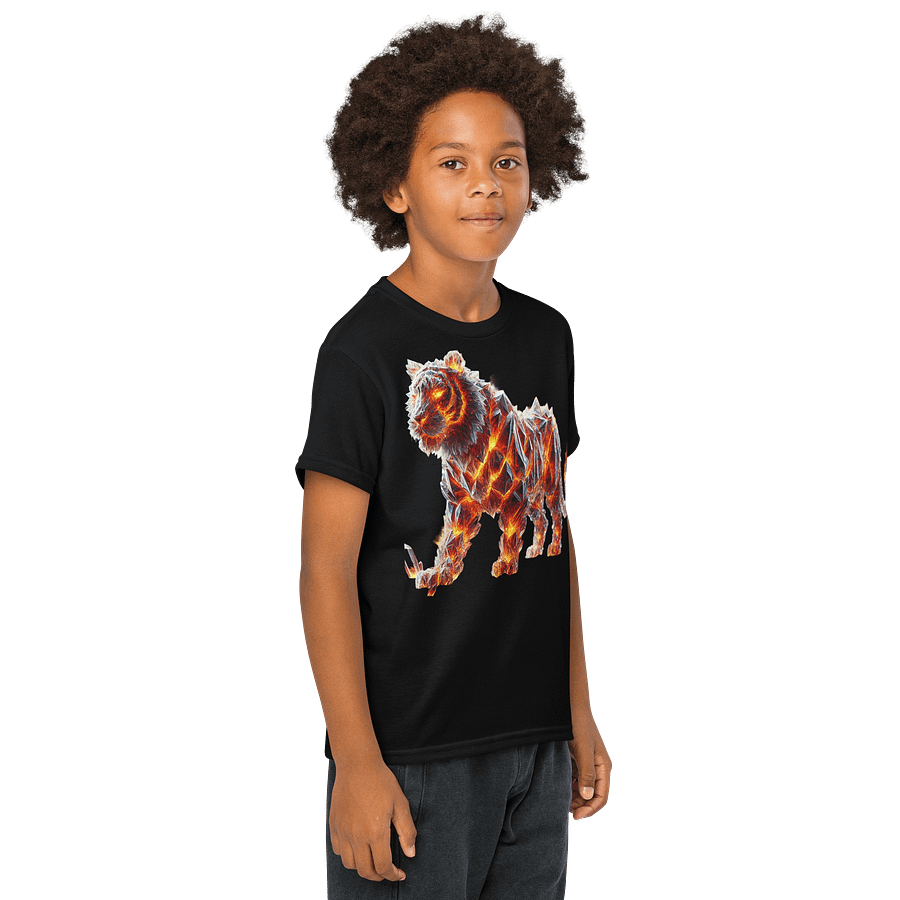 Crystallized Fire Tiger Youth Shirt product image (4)