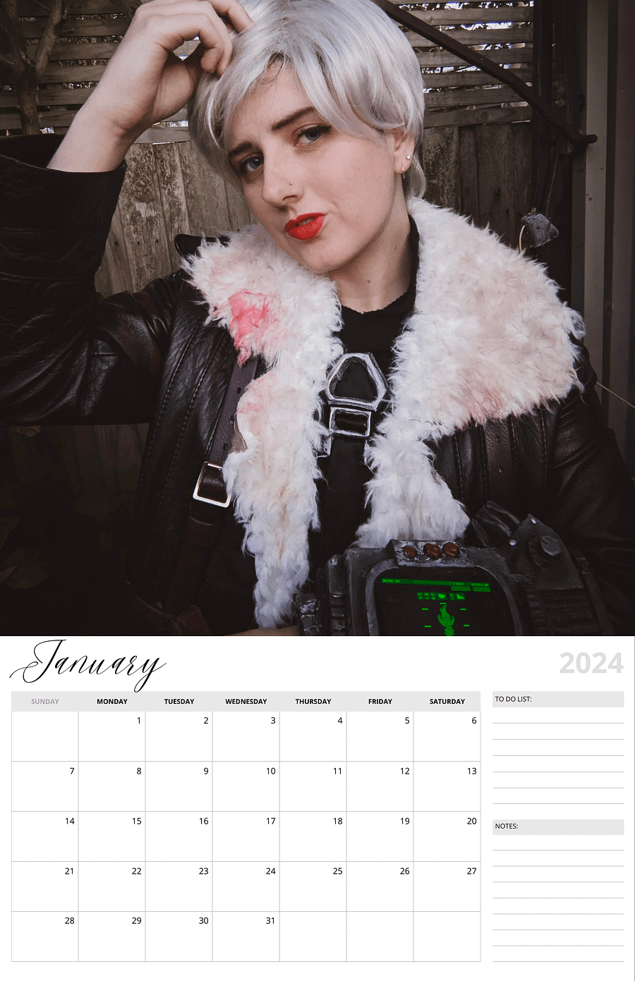 2024 Cosplay Calendar (Digital PDF) product image (2)