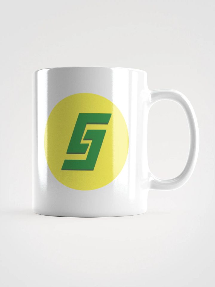White GustyJ Logo Mug product image (1)