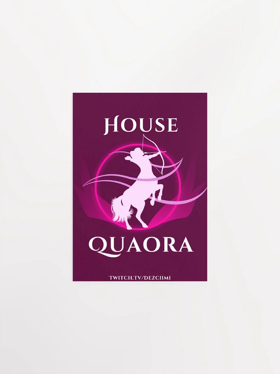 House Quaora Poster product image (2)