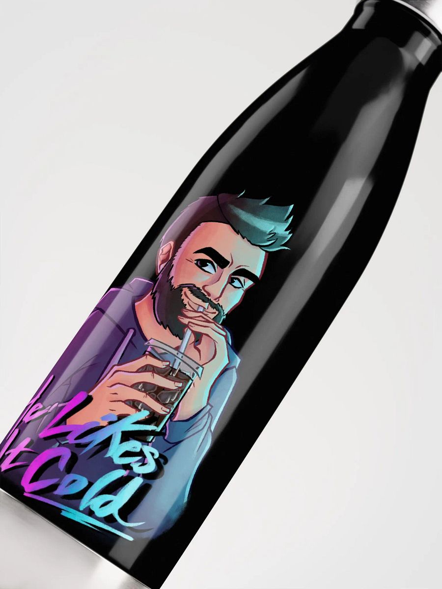 He Likes It Cold Water Bottle product image (10)
