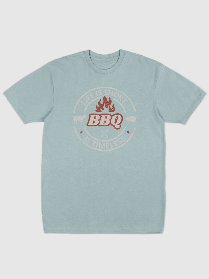 Flame-Embossed BBQ Logo Tee product image (5)
