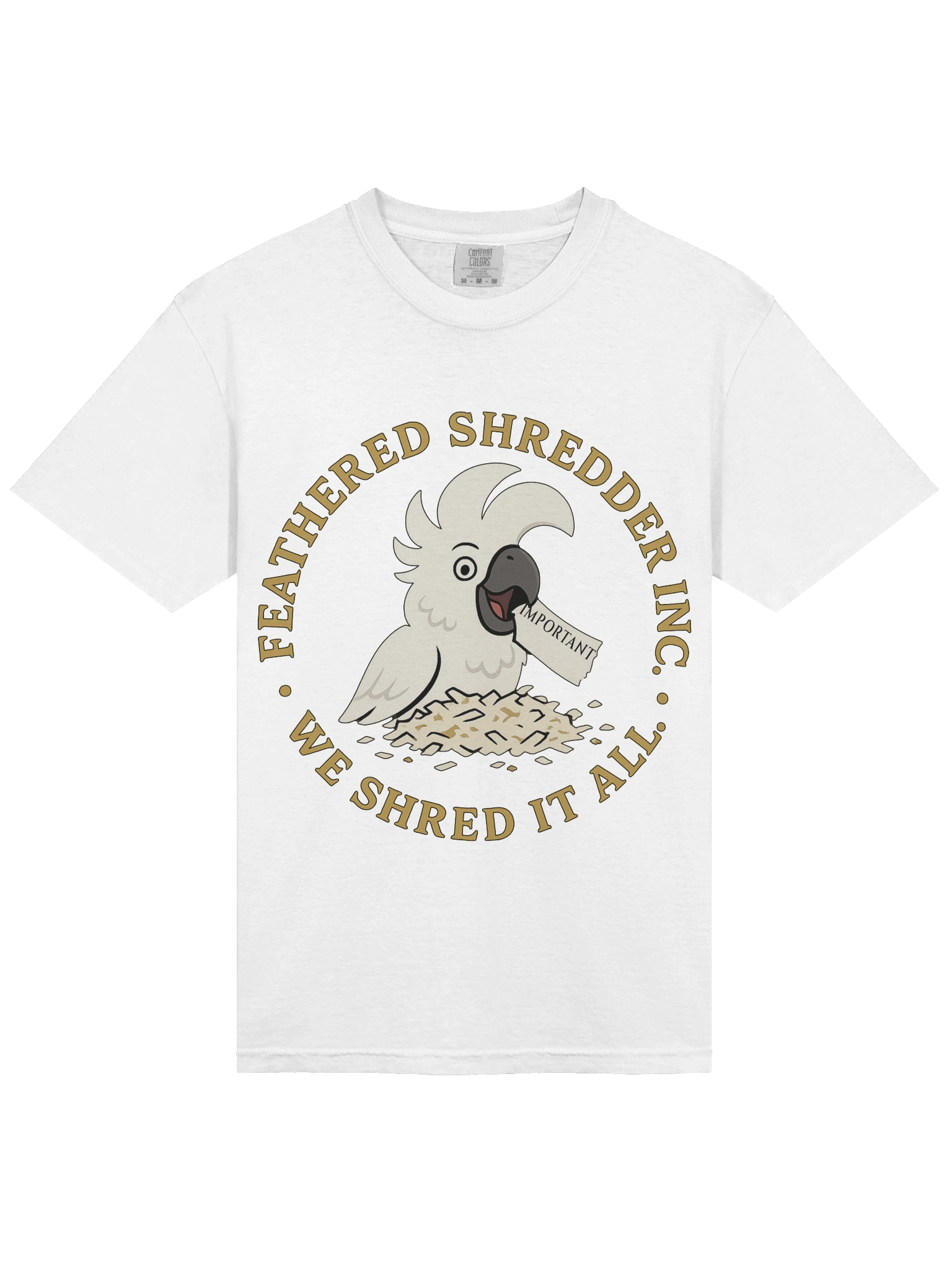 Feathered Shredder Inc.™ Logo T-Shirt product image (3)