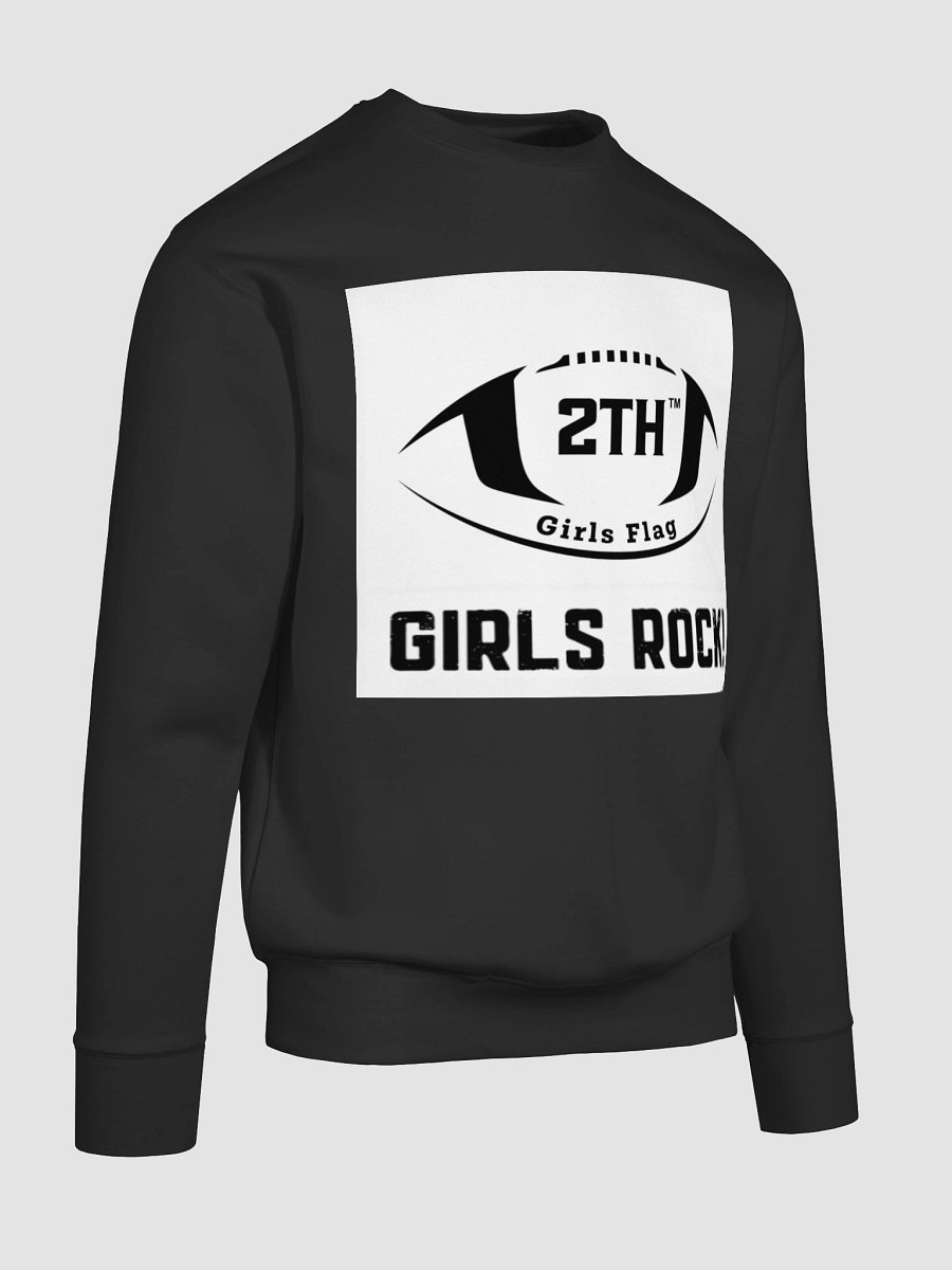 2THAHOU2E Flag Football "Girls Rock" Sweatshirt product image (85)