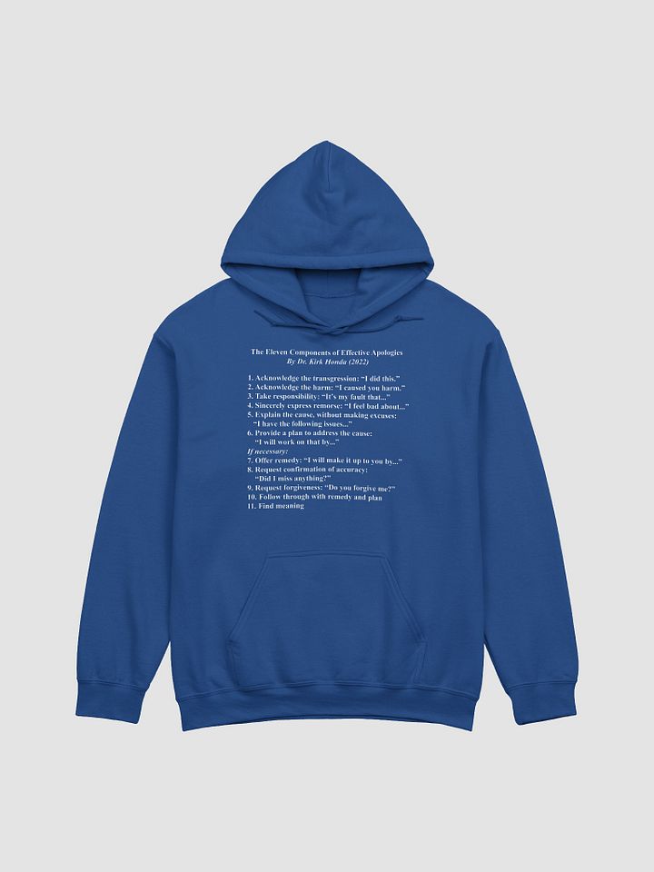 Effective Apologies - Hoodie product image (37)