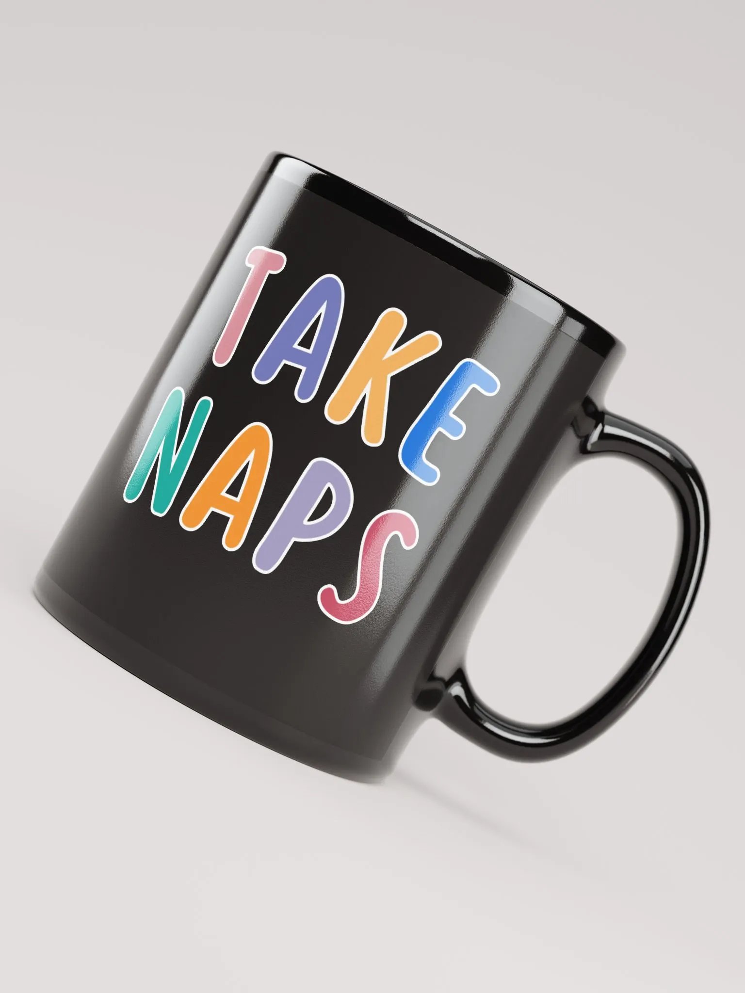 Crazy Naps - Black Mug product image (4)