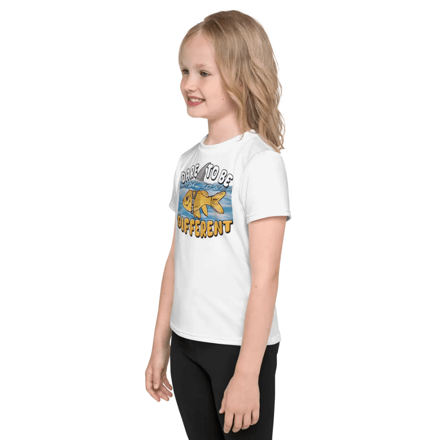 "Dare to be Different" Kids Shirt product image (11)