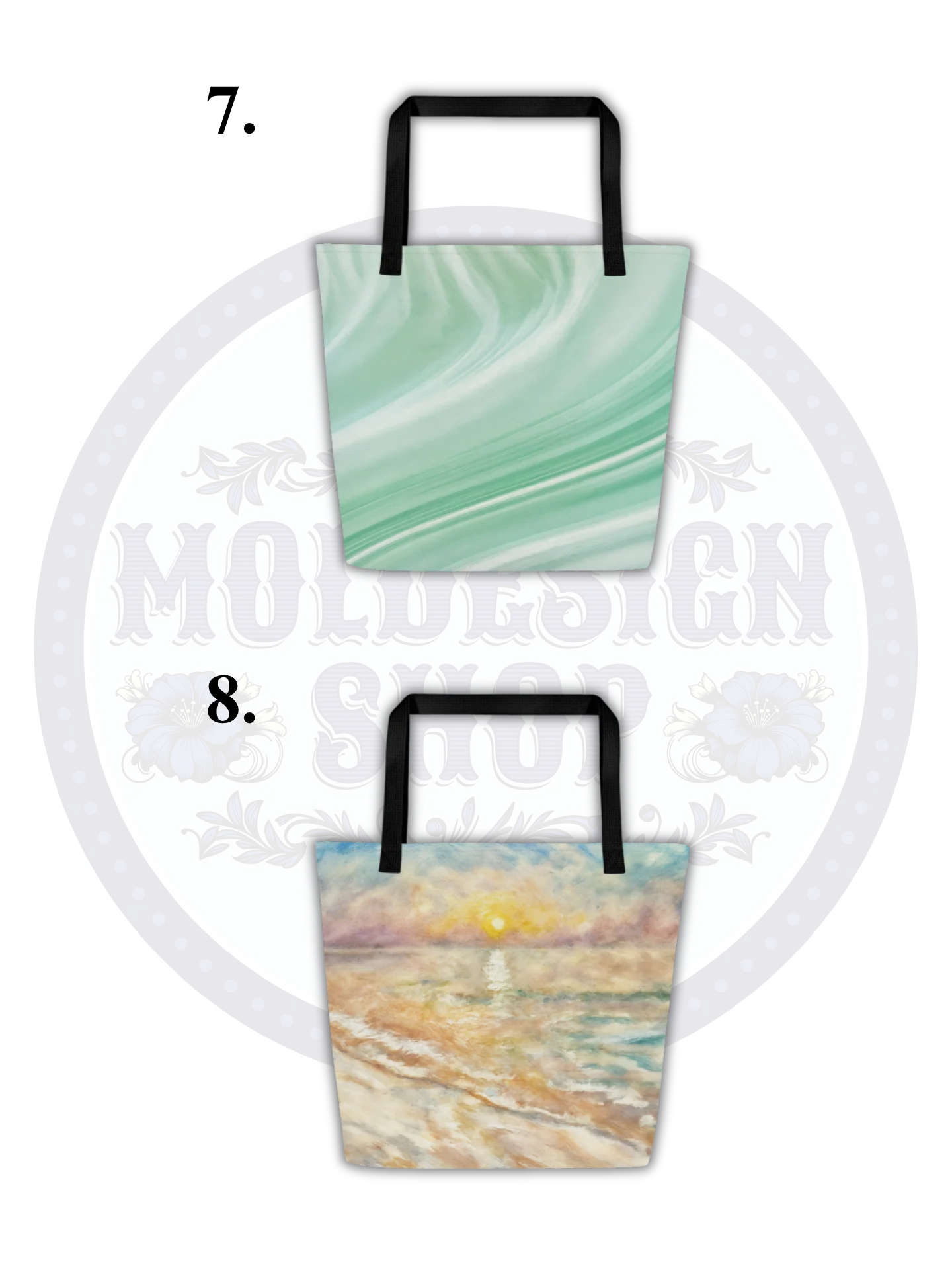 LARGE TOTE BAG WITH POCKET & ALL-OVER PRINT product image (9)