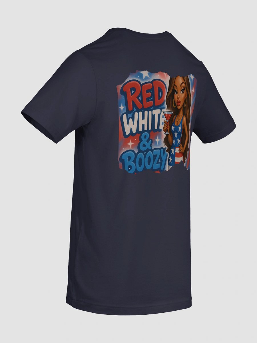 Red, White & Boozy Graphic Tee product image (29)