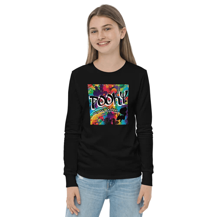 Youth Long Sleeve Cotton Tee product image (2)