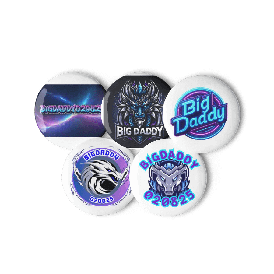 bigdaddy pins (assorted) product image (11)