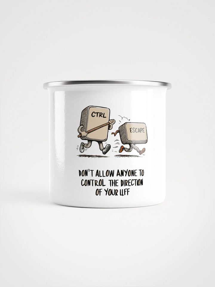 Control Your Adventure Enamel Mug product image (2)
