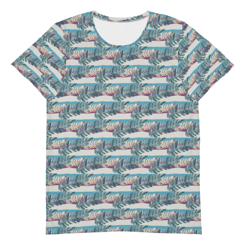 Tropical Stripes | Men´s Athletic T-Shirt product image (5)