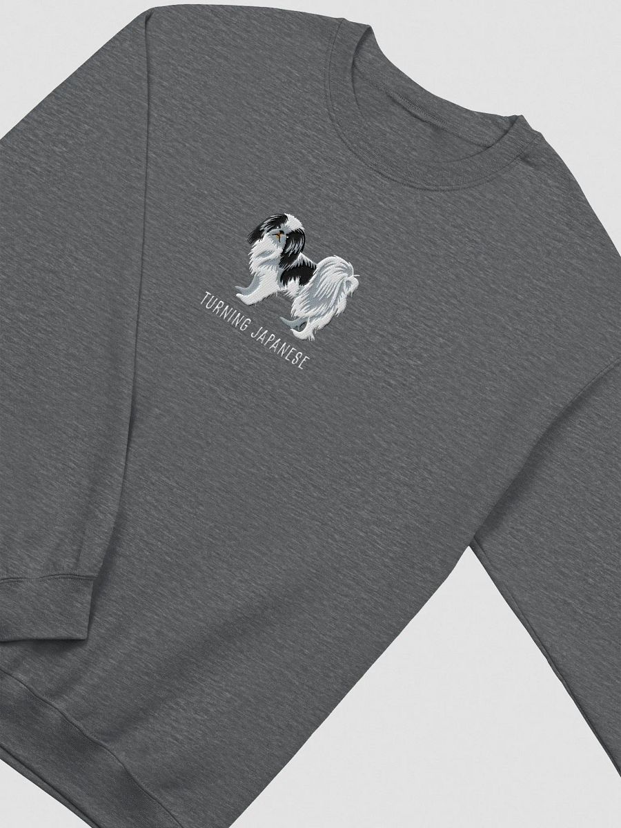 Turning Japanese Sweatshirt (Embroidered) of a Japanese Chin product image (6)