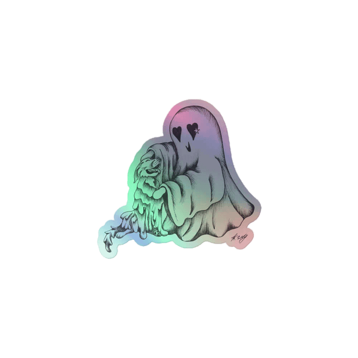 Ghost Dog and Ghost, Sticker Sheet product image (1)