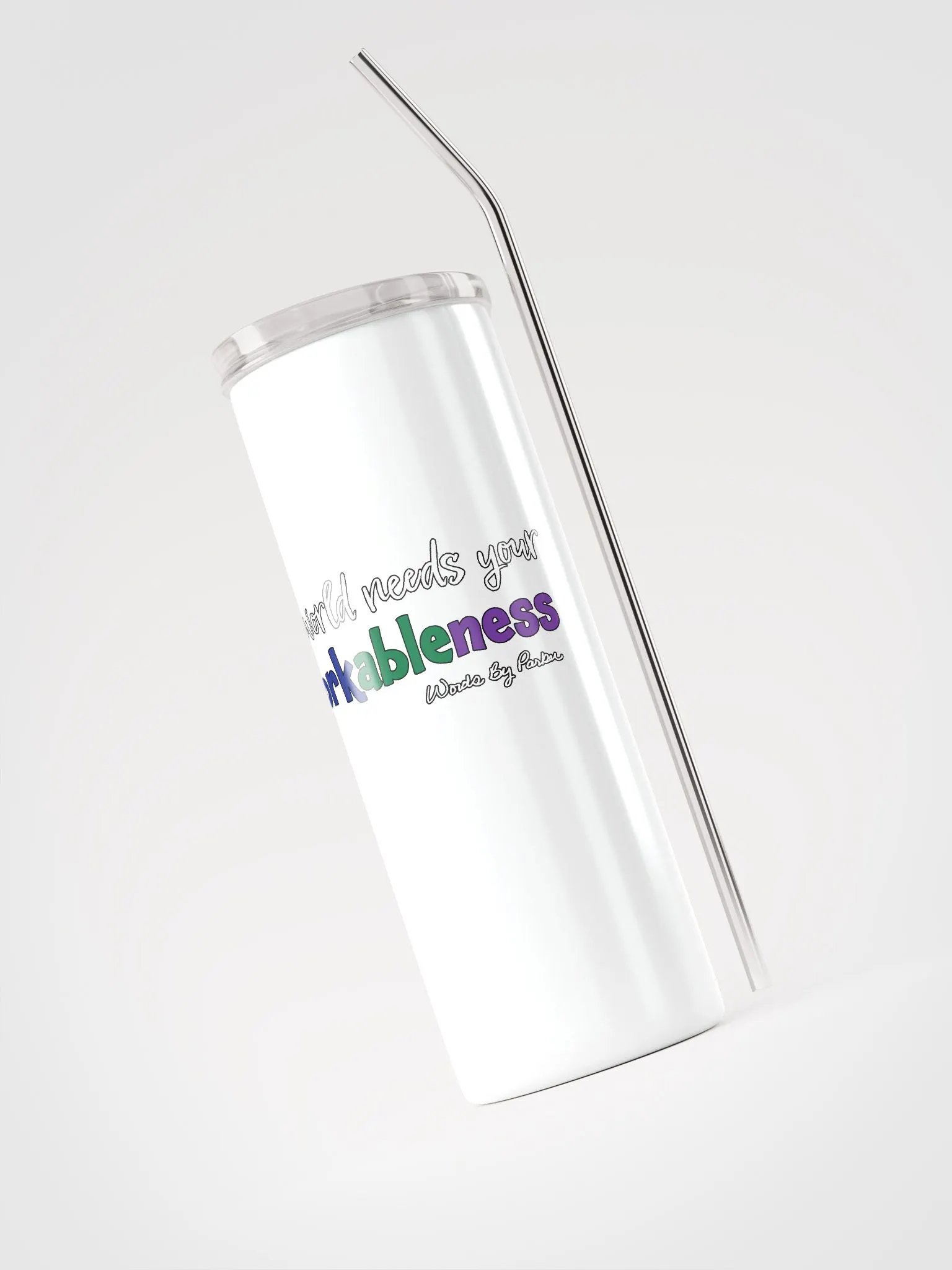 Adorkableness Tumbler with Straw product image (8)