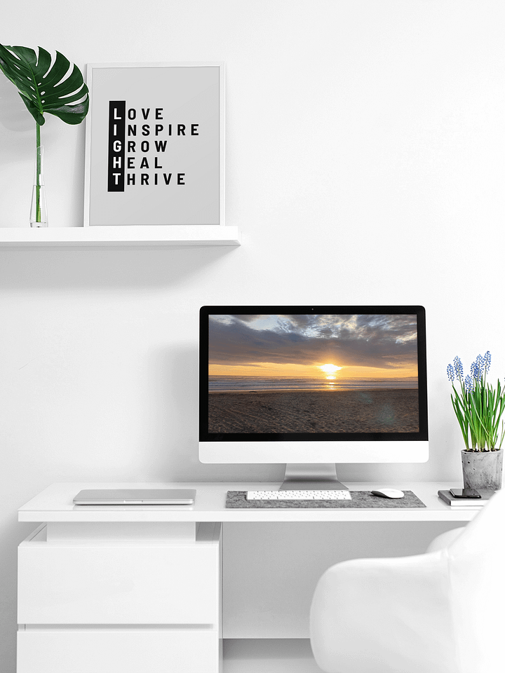 LIGHT acronym, WORDART, Motivational digital download product image (1)