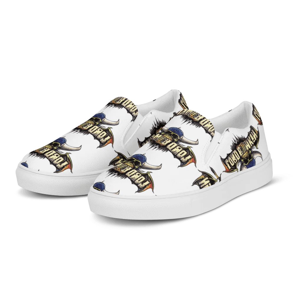 Halloween logo sweathercanvas slip-ons men product image (3)