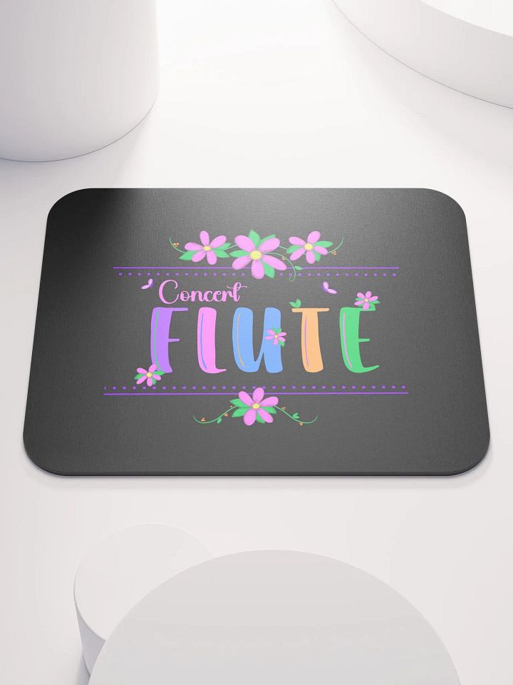 Floral Flute Concert Mouse Pad product image (2)