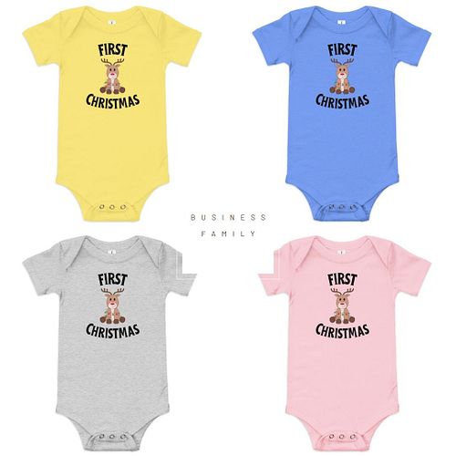 🎄 First Christmas Baby Bodysuit 🎄

Celebrate your baby’s very first Christmas with this precious 