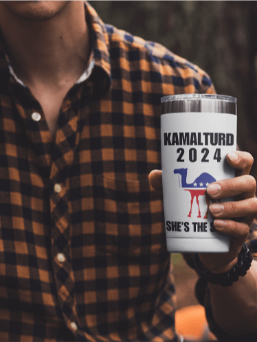 Patriotic Kamal Kup Stainless Steel Tumbler product image (1)
