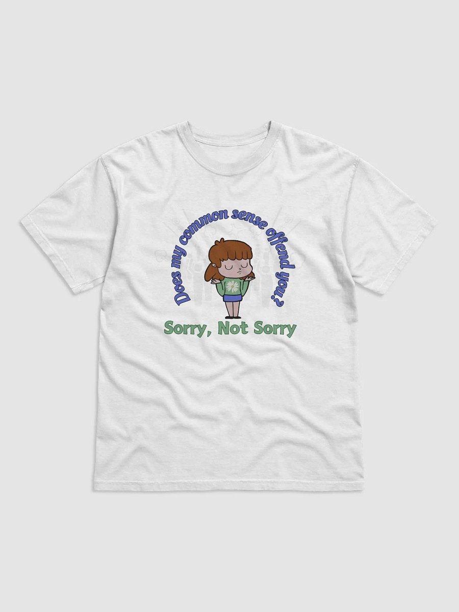 Sorry, Not Sorry Cartoon Character T-Shirt product image (8)