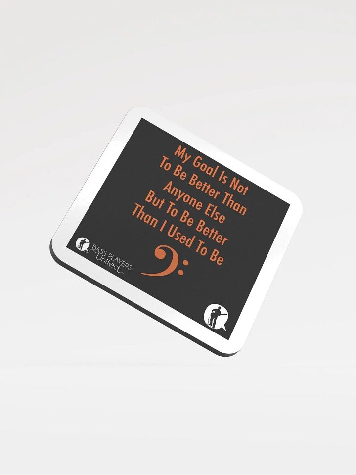 Goals - Glossed Cork Coaster product image (1)